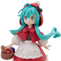 Vocaloid Hatsune Miku Little Red Riding Hood Version Desktop Fairy Statue by FuRyu new in box by Banpresto collectible