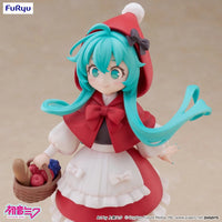 Vocaloid Hatsune Miku Little Red Riding Hood Version Desktop Fairy Statue by FuRyu new in box collectible by Banpresto