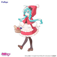 Vocaloid Hatsune Miku Little Red Riding Hood Version Desktop Fairy Statue by FuRyu new in box collectible by Banpresto