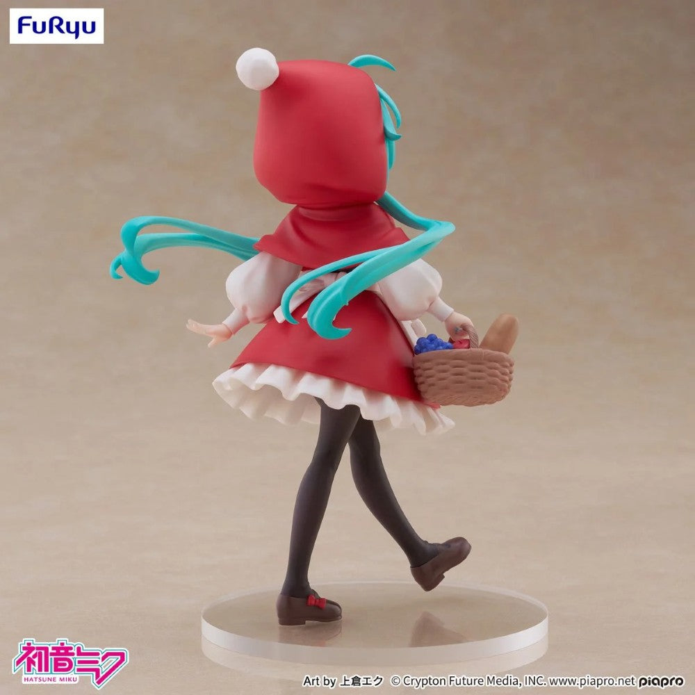 Vocaloid Hatsune Miku Little Red Riding Hood Version Desktop Fairy Statue by FuRyu new in box by Banpresto collectible