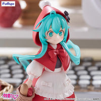 Vocaloid Hatsune Miku Little Red Riding Hood Version Desktop Fairy Statue by FuRyu new in box collectible by Banpresto