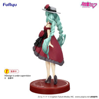 Vocaloid Hatsune Miku Outing Dress Red Color Version Trio-Try-iT Statue by FuRyu new in box by Banpresto
