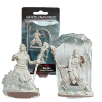 Water Genasi Male Druid - D&D Nolzur's Marvelous 1.5 inch Mini-Figure 2-Pack WizKids by Wizkids