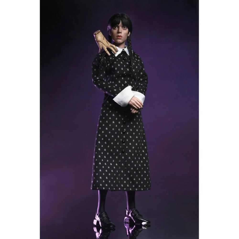 Wednesday Addams Classic Dress 8-Inch Clothed Action Figure NECA