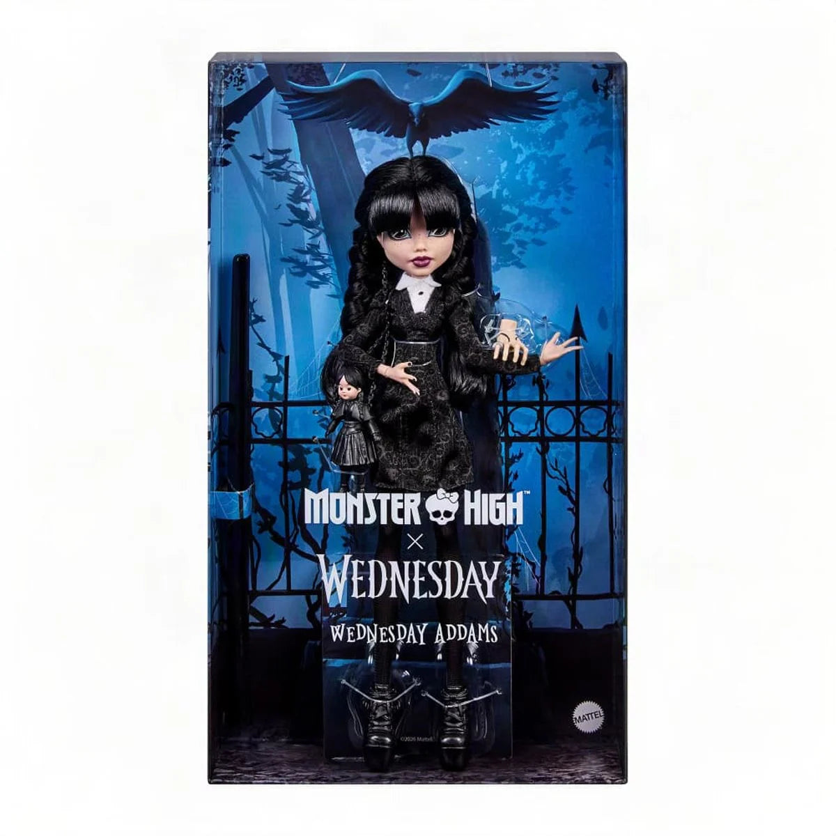 Monster High Wednesday Addams Fashion Doll - Season 2 Edition by Mattel in box
