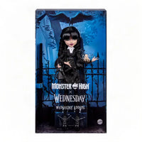 Monster High Wednesday Addams Fashion Doll - Season 2 Edition by Mattel in box