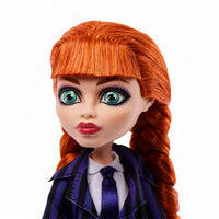 Monster High Wednesday Series Agnes DeMille Fashion Doll by Mattel with red braided hair