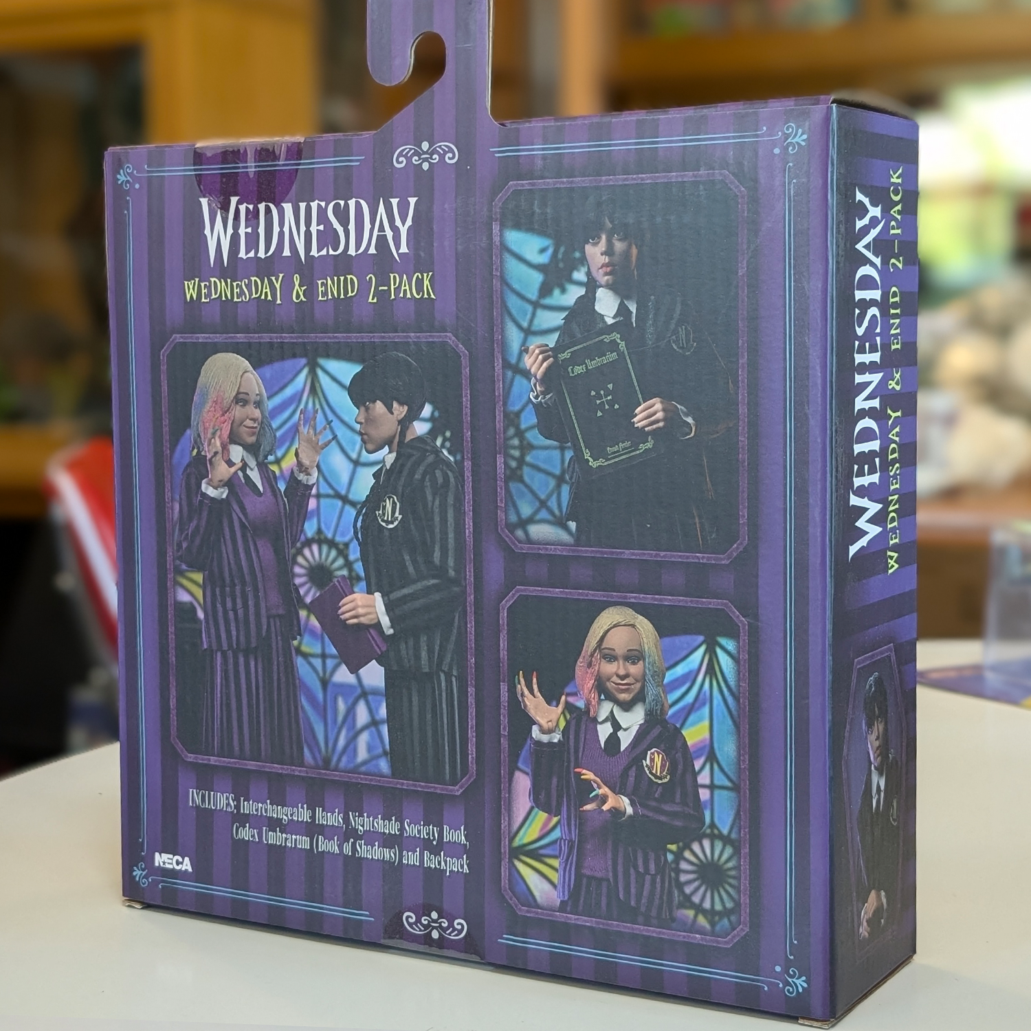 Wednesday and Enid 8-Inch Clothed Action Figure 2-Pack
