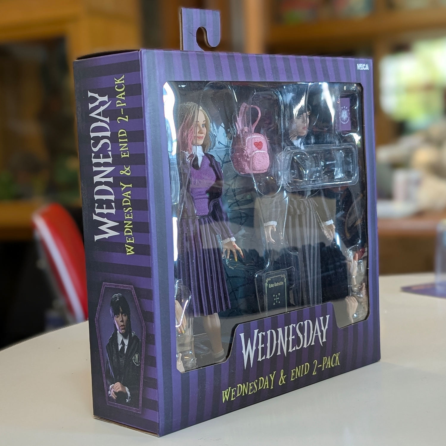 Wednesday and Enid 8-Inch Clothed Action Figure 2-Pack