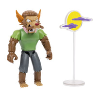 Werewolf Ned Flanders Deluxe Action Figure The Simpsons 5" Treehouse of Horror by Jakks Pacific with moon accessory