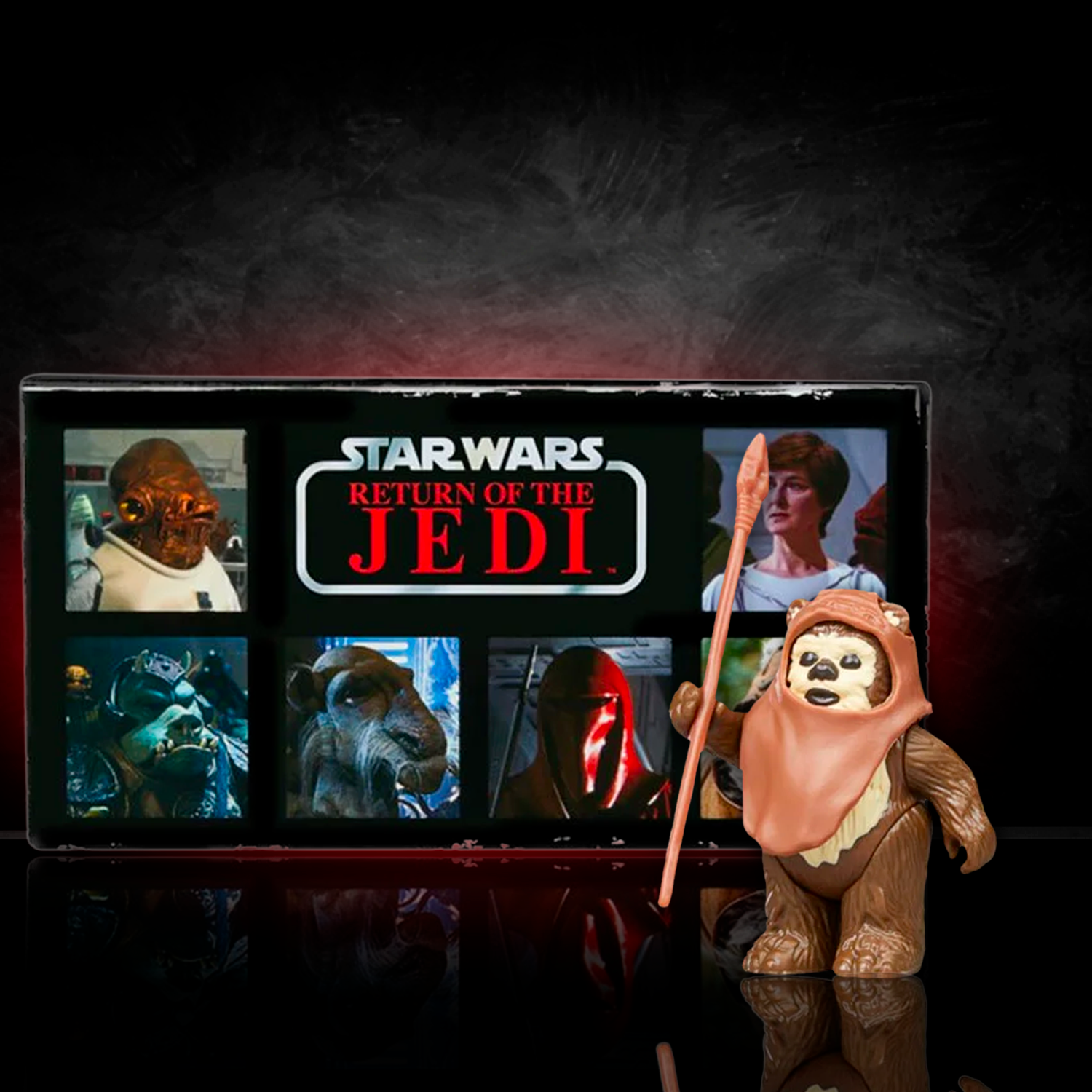 Kenner Star Wars Retro Collection Wicket W. Warrick action figure from Return of the Jedi in original packaging