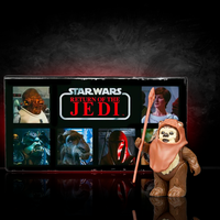 Kenner Star Wars Retro Collection Wicket W. Warrick action figure from Return of the Jedi in original packaging