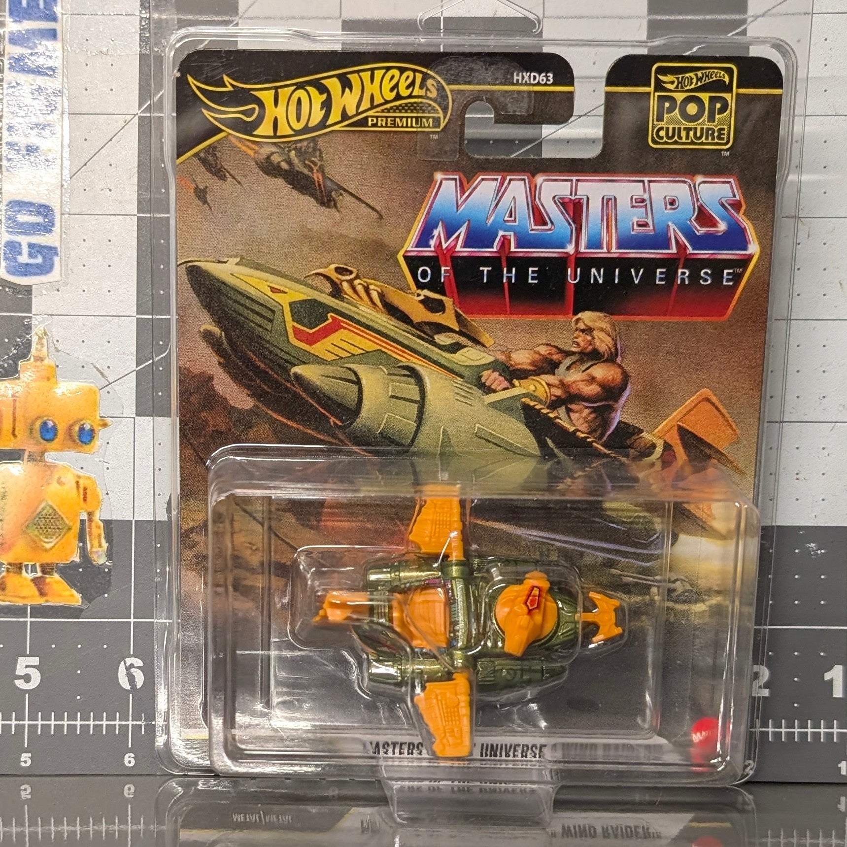 He-Man Masters of the Universe Wind Raider 1:64 Scale Hot Wheels Premium Pop Culture Diecast Car