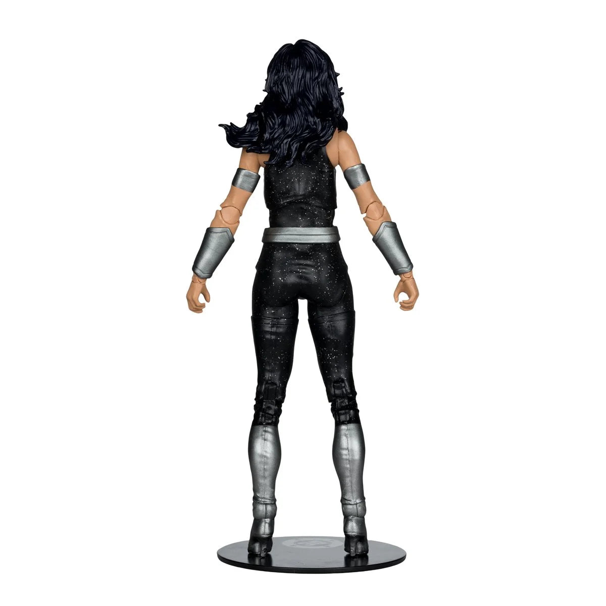Wonder Girl Black Suit Chase Variant DC Multiverse Action Figure 7 Inches by McFarlane Toys rear view