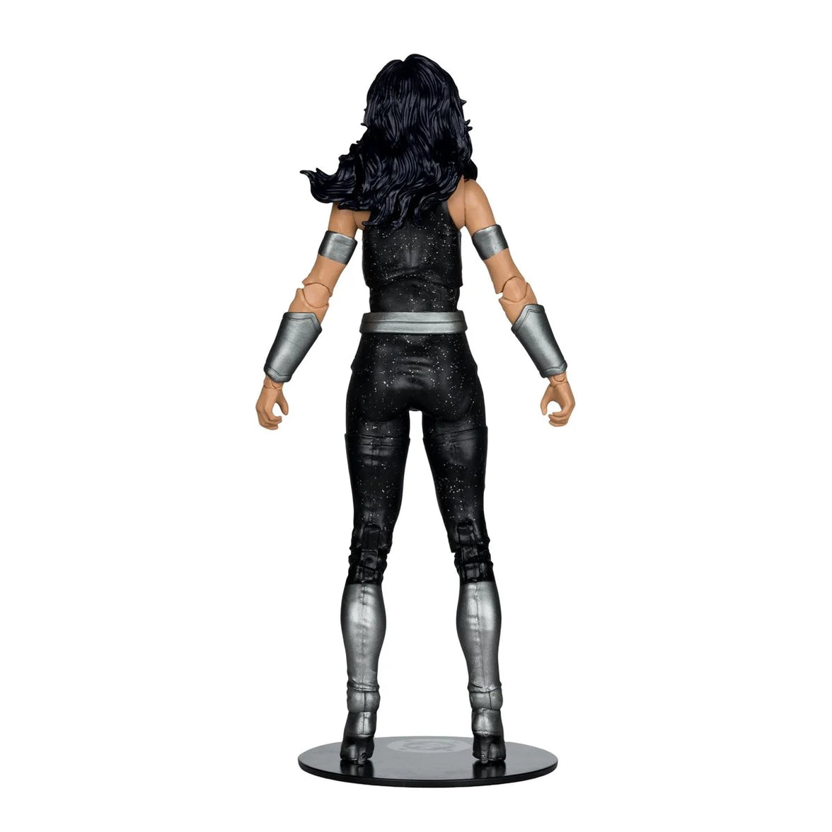 Wonder Girl Black Suit Chase Variant DC Multiverse Action Figure 7 Inches by McFarlane Toys rear view