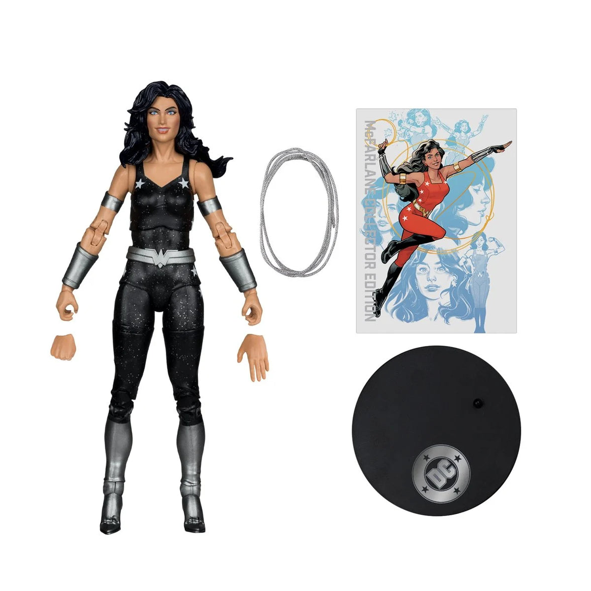 Wonder Girl Black Suit Chase Variant DC Multiverse Action Figure 7 Inches McFarlane Toys