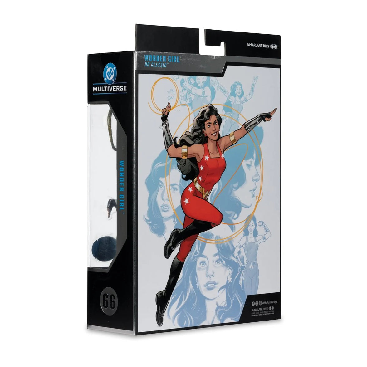 Wonder Girl DC Multiverse Action Figure by McFarlane Toys 7 Inches in collectible packaging