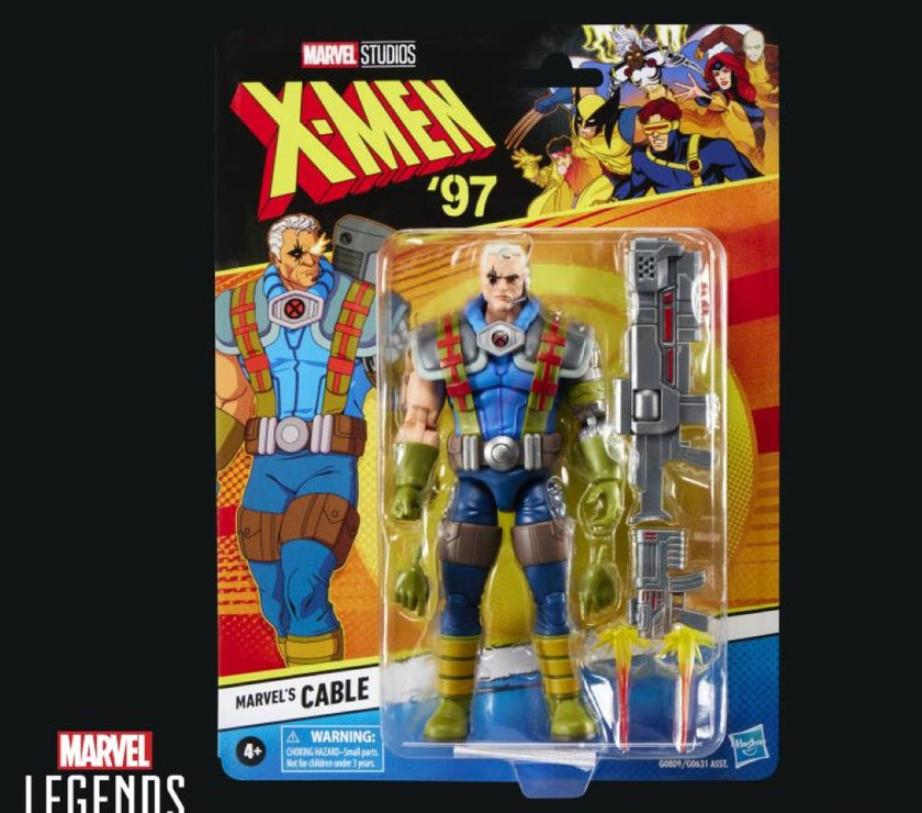 Marvel's Cable X-Men 97 Marvel Legends 6-inch Action Figure