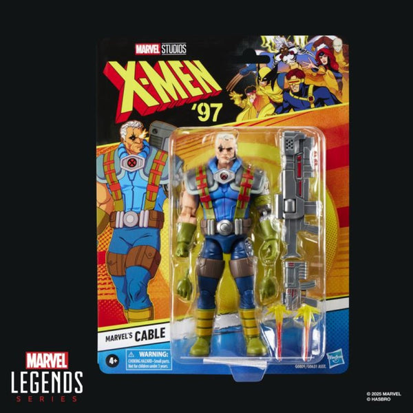 Marvel's Cable X-Men 97 Marvel Legends 6-inch Action Figure