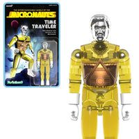 Time Traveler Micronauts Translucent YELLOW Super7 ReAction+ Action Figure