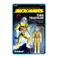 Time Traveler Micronauts Translucent YELLOW Super7 ReAction+ Action Figure