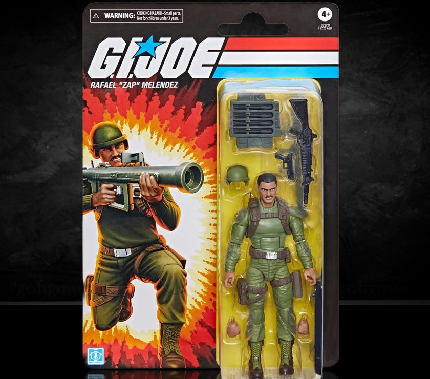 GI Joe: A Real American Hero-Zap in a Retro Blister Card