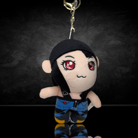 Official K-pop Demon Hunters Plush Keyring – Korean Magpie - Tiger Motif Collectible