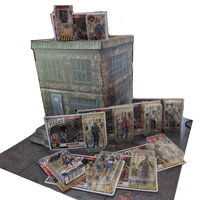 Vitruvian H.A.C.K.S. Zombie Land Complete Set Diorama and 10 Z-Series Action Figure Lot