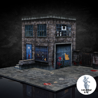 Vitruvian H.A.C.K.S. Zombie Land Complete Set Diorama and 10 Z-Series Action Figure Lot by Boss Fight Studio Llc new in box