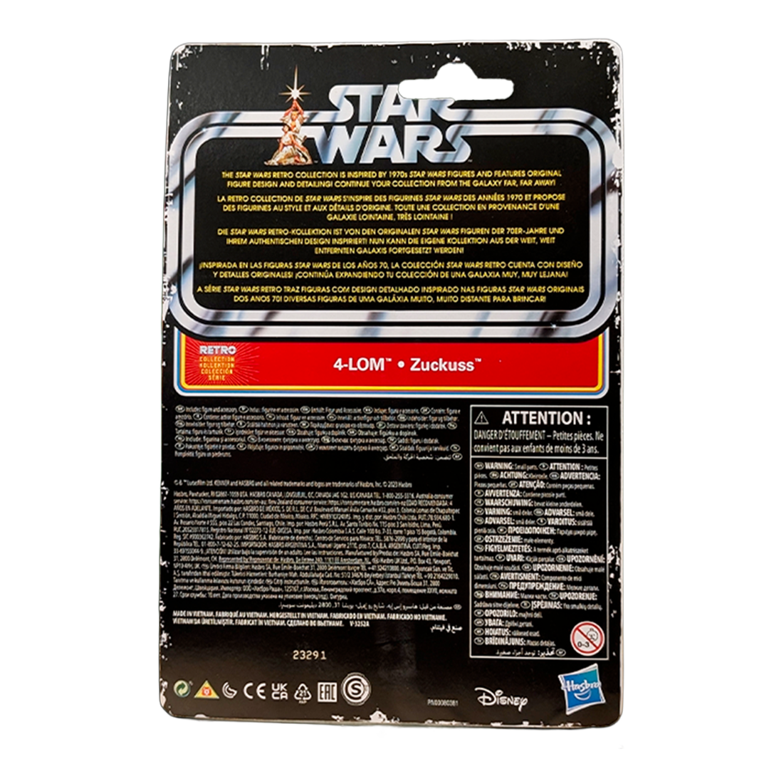 Zuckuss Star Wars Retro Collection Action Figure - In Case Empire Strikes Back Kenner packaging