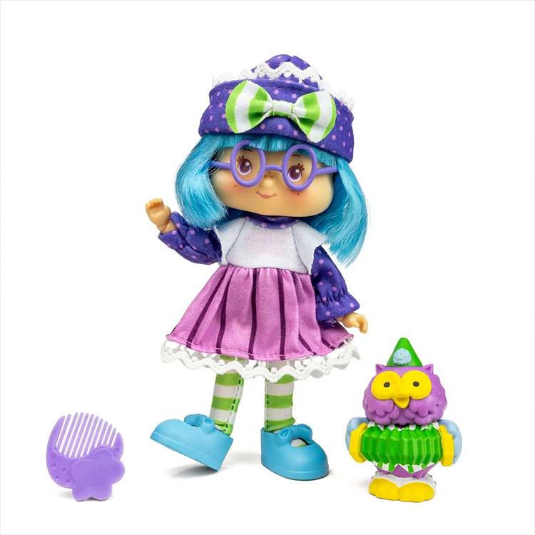 Strawberry Shortcake Plum Pudding 5.5" Scented Fashion Doll New in Box image 4