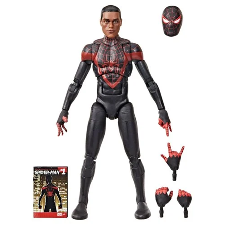 Miles Morales (SH)-Marvel Ultimate Spiderman Comics-Inspired 6 inchAction Figure image 4
