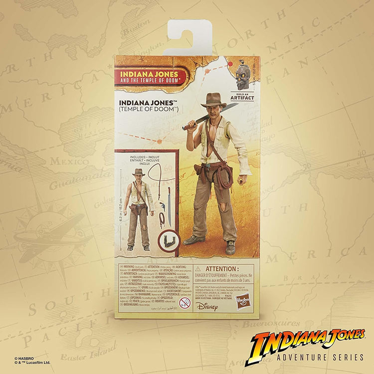 Indiana (Temple of Doom) Indiana Jones Adventure Series Action Figure image 6