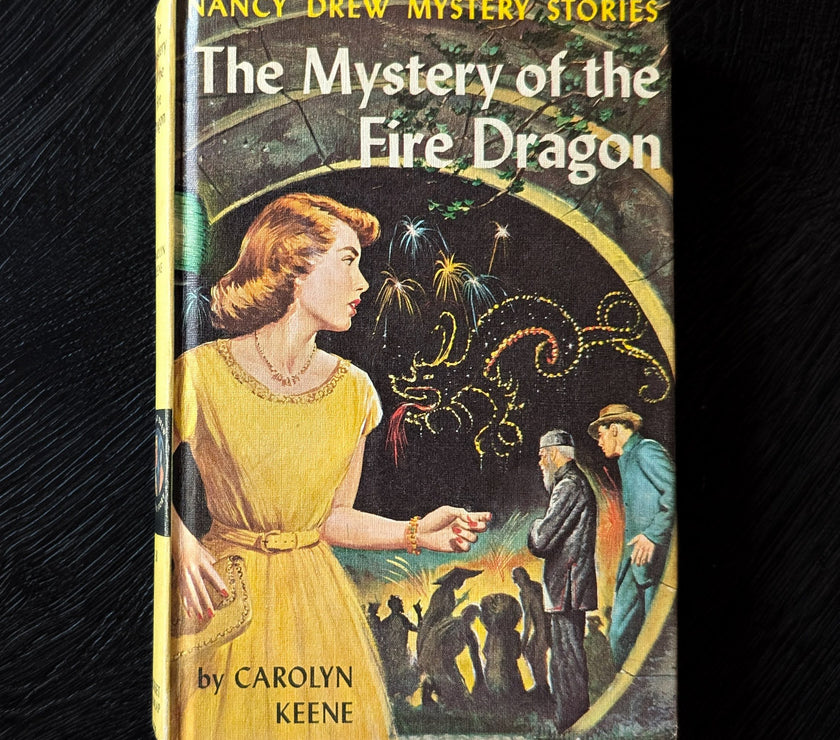 38 The Mystery of the Fire Dragon Nancy Drew Mystery Books -1961 image 0