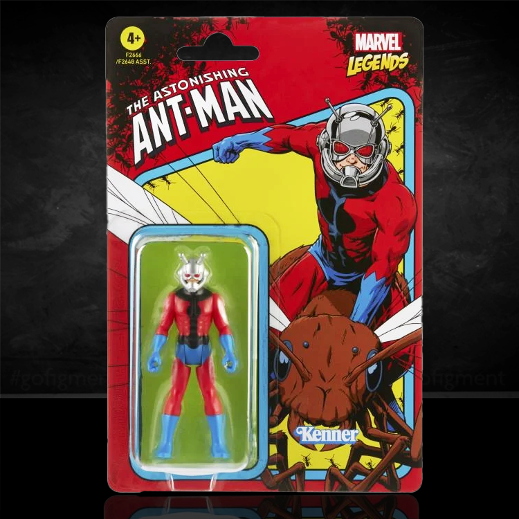 The Astonishing Ant Man Marvel Legends Retro Collection 3.75" Action Figure image 0