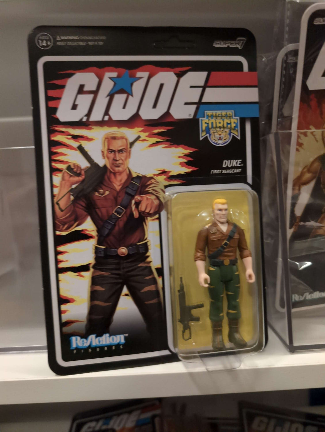 Duke Tiger Force Action Figure Super7 image 0