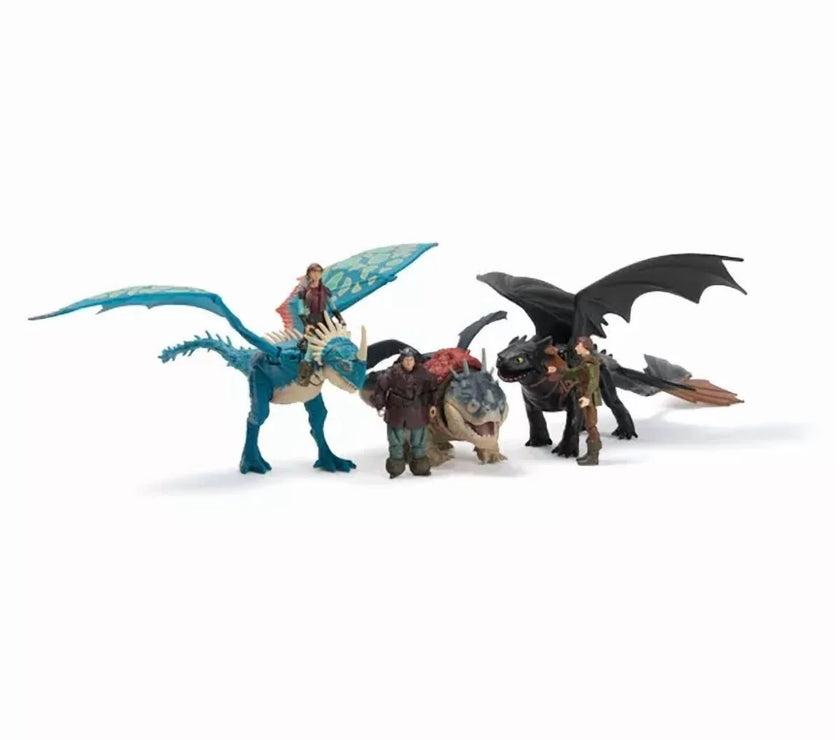 How to Train Your Dragon Toothless and Stormfly Action Figure Case of 2