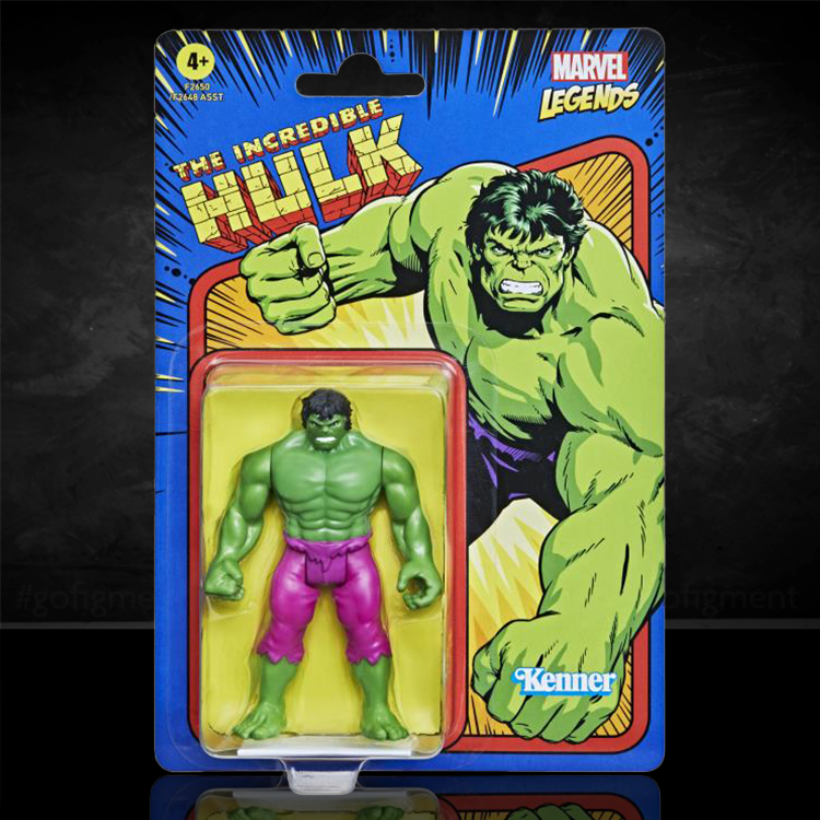 The Incredible Hulk Marvel Legends Retro Collection 3.75" Action Figure image 0