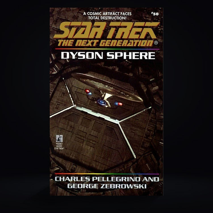 50 Dyson Sphere Star Trek The Next Generation Paperback Book image 0