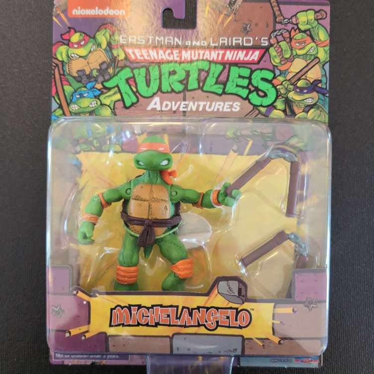 Michelangelo Teenage Mutant Ninja Turtles Adventures Action Figure image 0
