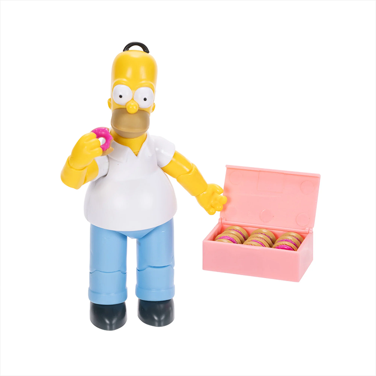 Lisa and Homer Simpson Combo Wave 3 Action Figure | The Simpsons | 5in scale image 1