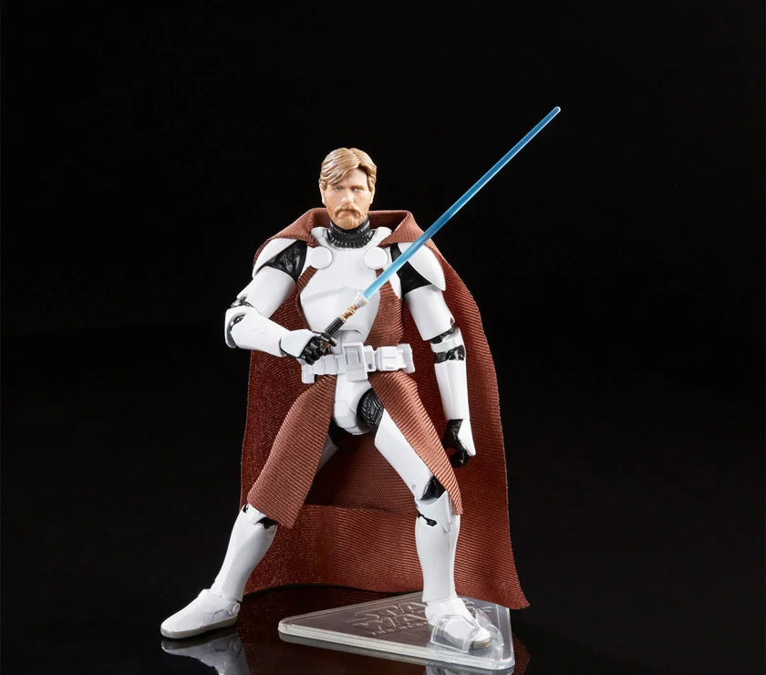Obi-Wan Kenobi Clone Commander Action Figure Star Wars Black Series 1:12 Scale image 3