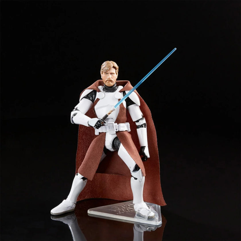 Obi-Wan Kenobi Clone Commander Action Figure Star Wars Black Series 1:12 Scale image 3