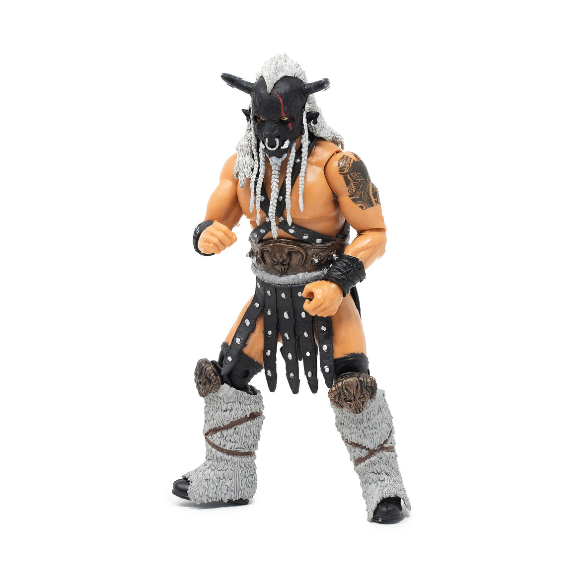 Black Taurus "The Beast Mortos" Legends of Lucha Libre Fanaticos 6" Action Figure (1:12 Scale)