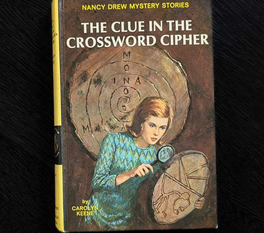 44 The Clue in the Crossword Cipher Nancy Drew Mystery Books -1967 image 0