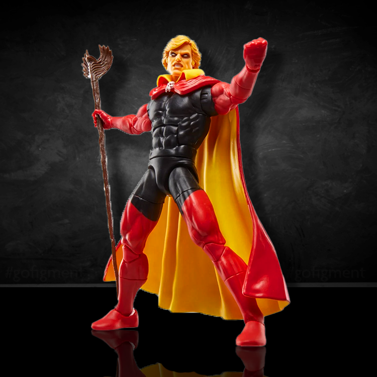 Marvel Comics-Inspired 5 Figure Lot Daken-Banshee-Iron-Man-Adam Warlock-ROM image 4