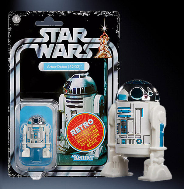 R2-D2 Star Wars Retro Collection Action Figure 1:18 Scale ANH image 0