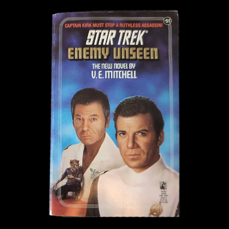 51 Enemy Unseen Star Trek The Original Series Paperback Book image 0