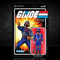 GI Joe  COBRA Trooper Infantry Y-Back - Pink Action Figure Super7 image 0
