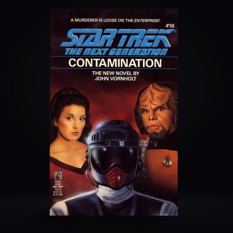 16 Contamination Star Trek The Next Generation Paperback Book image 0